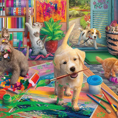 Ravensburger Cute Crafters Jigsaw Puzzle (750 XL Extra Large Pieces)