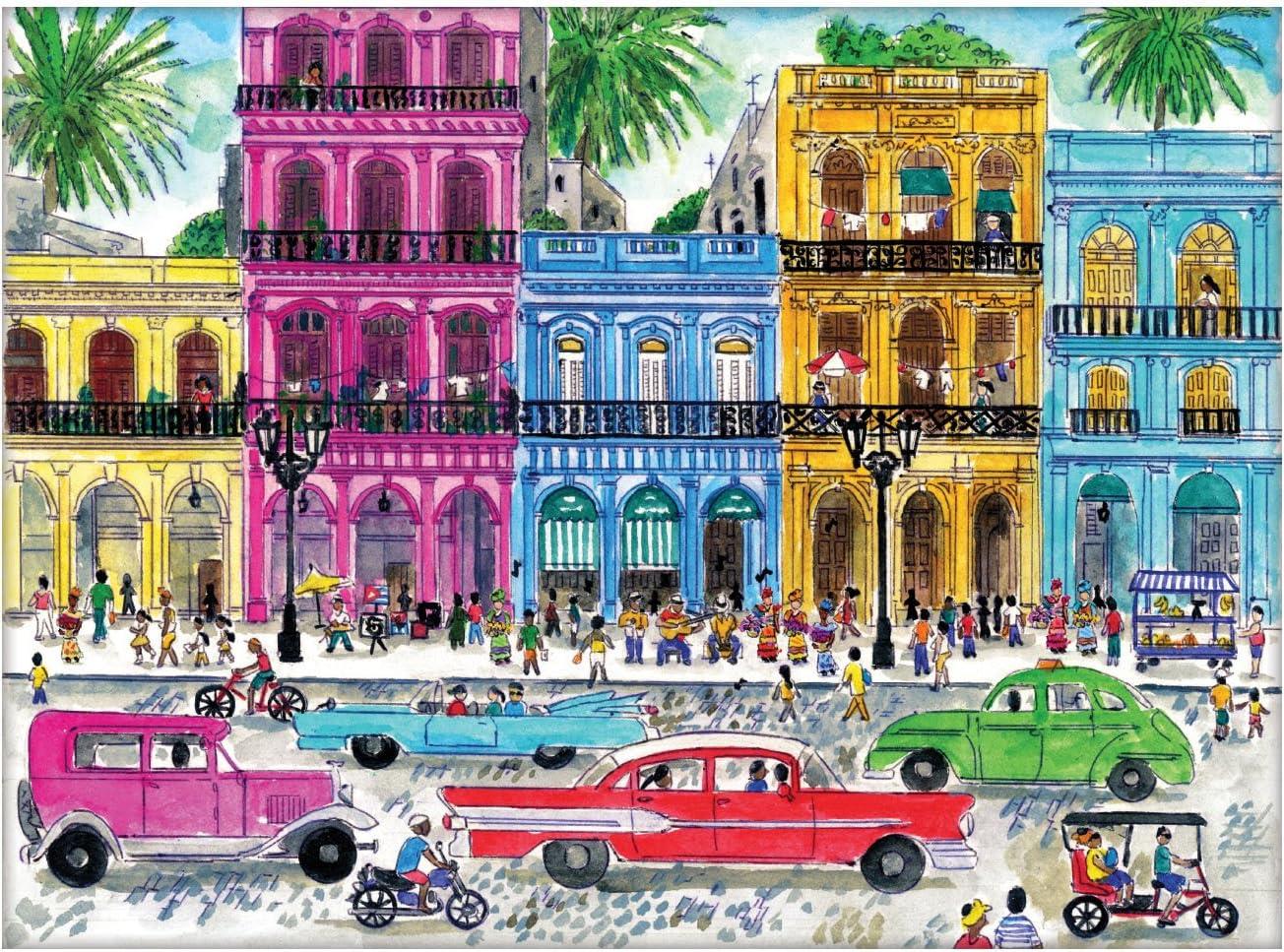 Galison Cuba, Michael Storrings Jigsaw Puzzle (1000 Pieces)