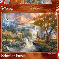 Schmidt Kinkade: Disney Bambi Jigsaw Puzzle (1000 pieces)