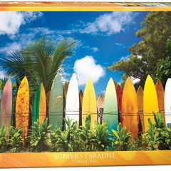 Eurographics Surfer's Paradise, Hawaii Jigsaw Puzzle (1000 Pieces)