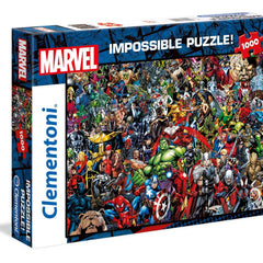 Clementoni Marvel Impossible Jigsaw Puzzle (1000 Pieces)