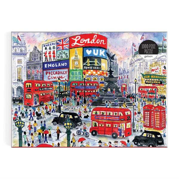 Galison London By Michael Storrings Jigsaw Puzzle (1000 Pieces)