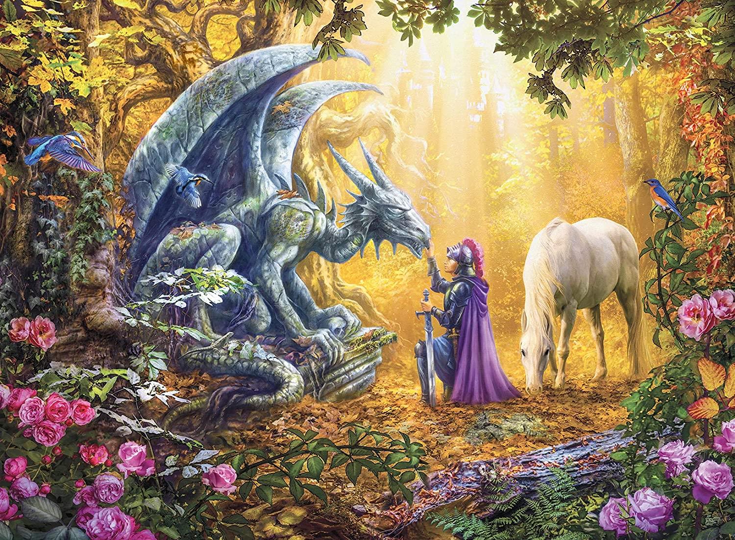 Ravensburger The Dragon's Spell Jigsaw Puzzle (500 Pieces)