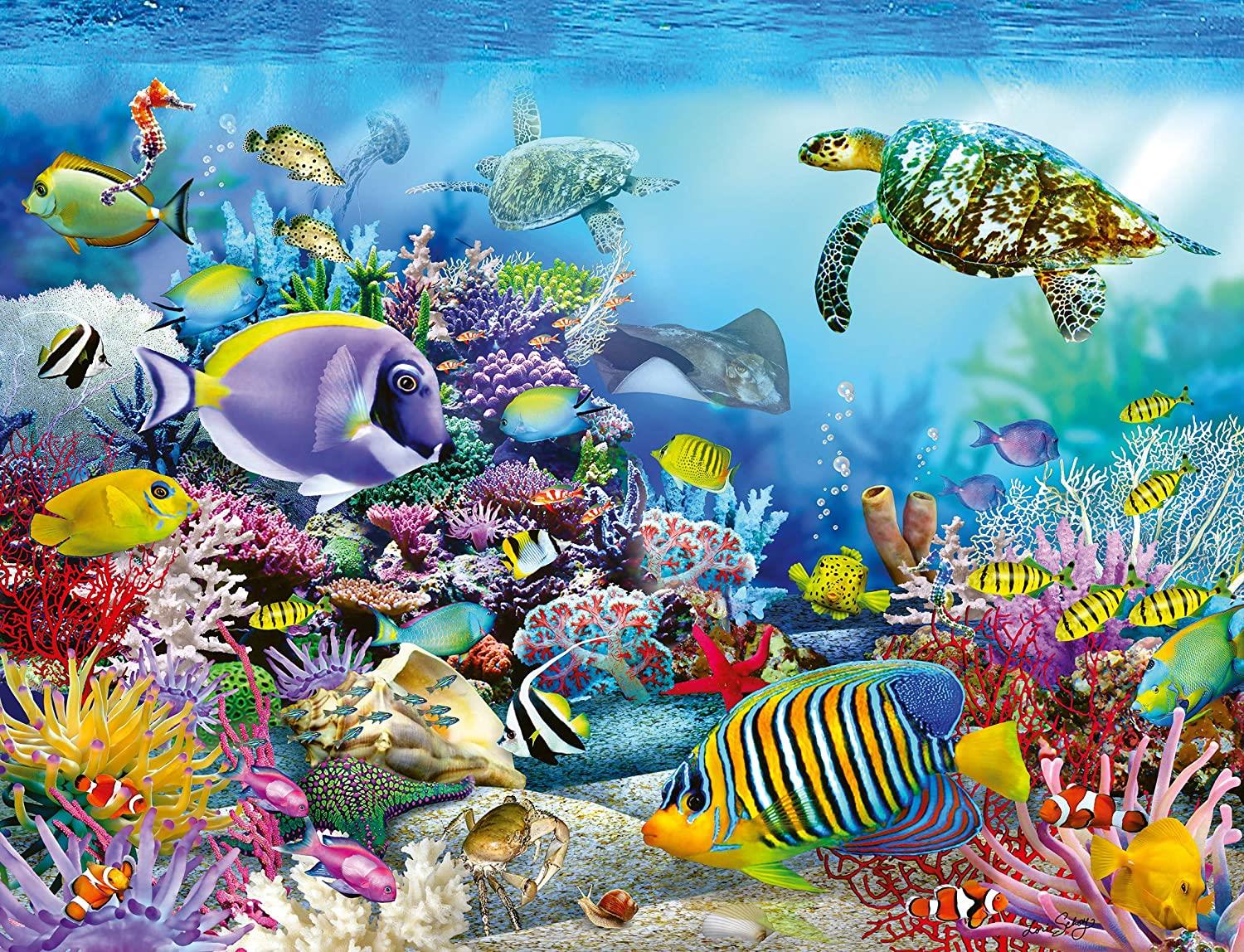 Ravensburger Coral Reef Mystery Jigsaw Puzzle (2000 Pieces)