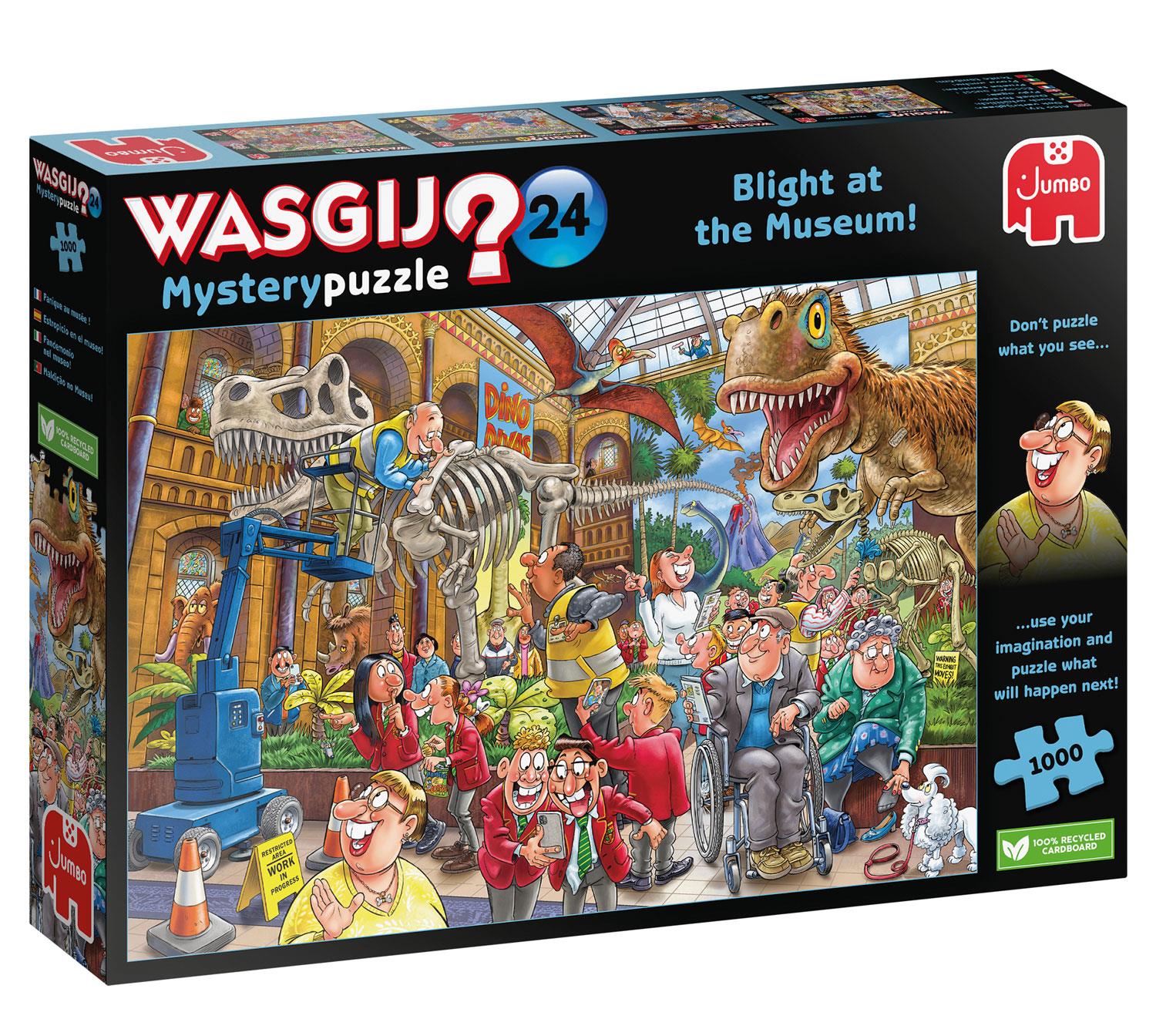 Wasgij Mystery 24 Blight at the Museum! Jigsaw Puzzle (1000 Pieces)
