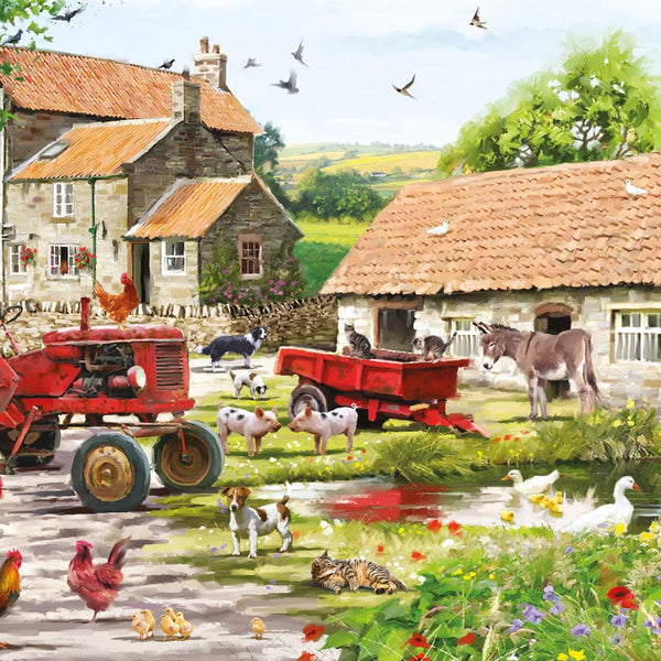 Otter House On The Farm Jigsaw Puzzle (500 Pieces)