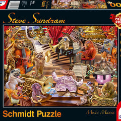 Schmidt Steve Sundram: Music Mania Jigsaw Puzzle (1000 Pieces)