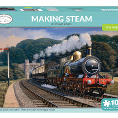 Otter House Making Steam Jigsaw Puzzle (1000 Pieces)
