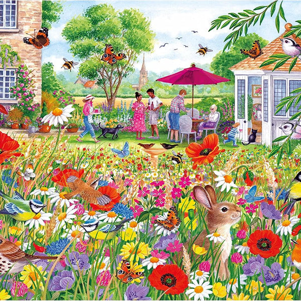 Gibsons Wildflower Garden Jigsaw Puzzle (250 XL Extra Large Pieces)