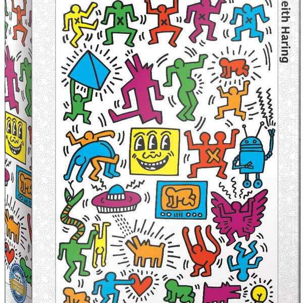 Eurographics Keith Haring Collage Jigsaw Puzzle (1000 Pieces)