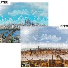 London History Scratch Off  Jigsaw Puzzle (500 Pieces)