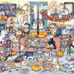 Ravensburger Crazy Cats Autumn Banquet Jigsaw Puzzle (1000 Pieces)