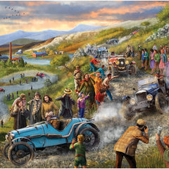 Falcon Deluxe Vintage Car Rally Jigsaw Puzzle (1000 Pieces)