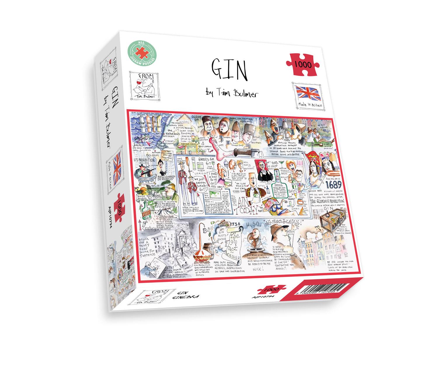 Gin - Tim Bulmer Jigsaw Puzzle (1000 Pieces)