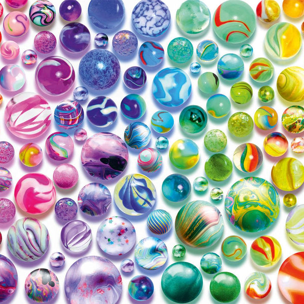 Schmidt Rainbow Marbles Jigsaw Puzzle (1000 Pieces)
