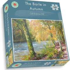 The Barle in Autumn,Gill Erskine-Hill Jigsaw Puzzle (500 Pieces)