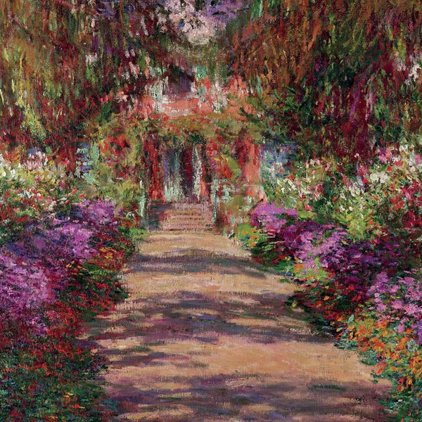 Piatnik A Pathway in Monet's Garden Giverny Jigsaw Puzzle (1000 Pieces)