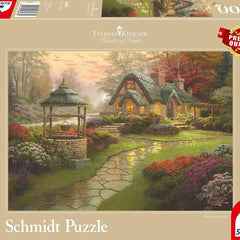 Schmidt Thomas Kinkade: Make a Wish Cottage Jigsaw Puzzle (1000 Pieces)