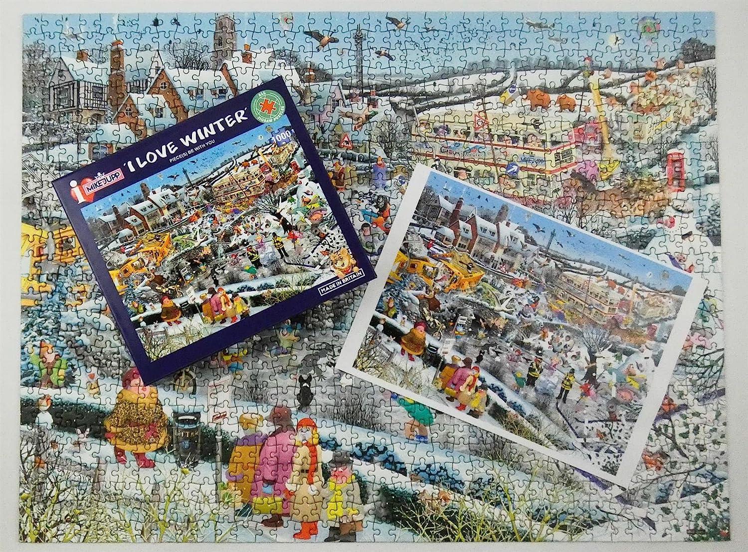 I Love Winter, Mike Jupp Jigsaw Puzzle (1000 Pieces) PDK