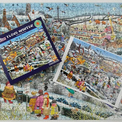 I Love Winter, Mike Jupp Jigsaw Puzzle (1000 Pieces)