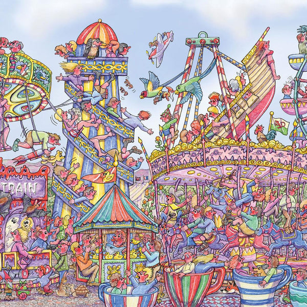 Fairground Fiasco - Armand Foster Jigsaw Puzzle (1000 Pieces)