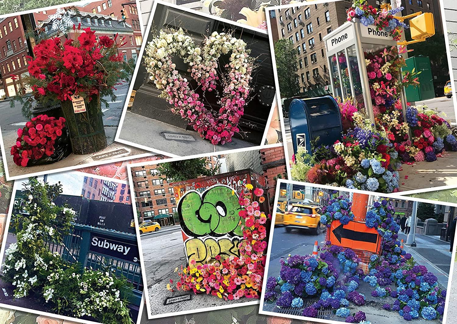 Ravensburger New York City Flower Flash Jigsaw Puzzle (1000 Pieces)
