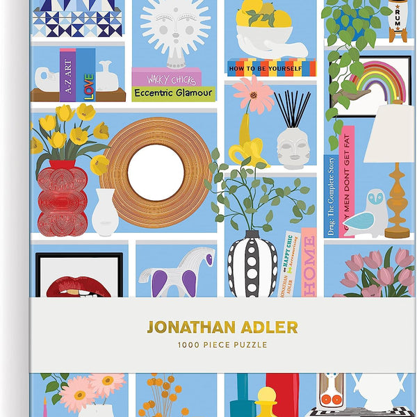 Galison Shelfie , Jonathan Adler Jigsaw Puzzle (1000 Pieces)